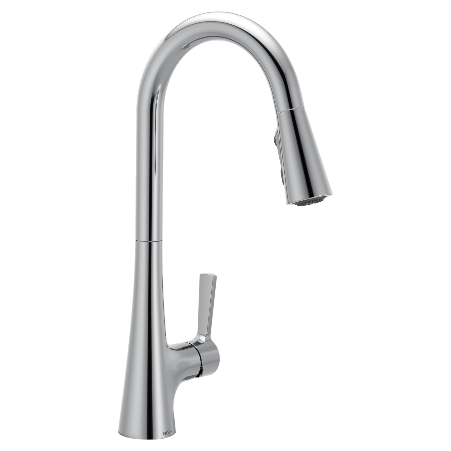 Mikah One-Handle High Arc Pulldown Kitchen Faucet