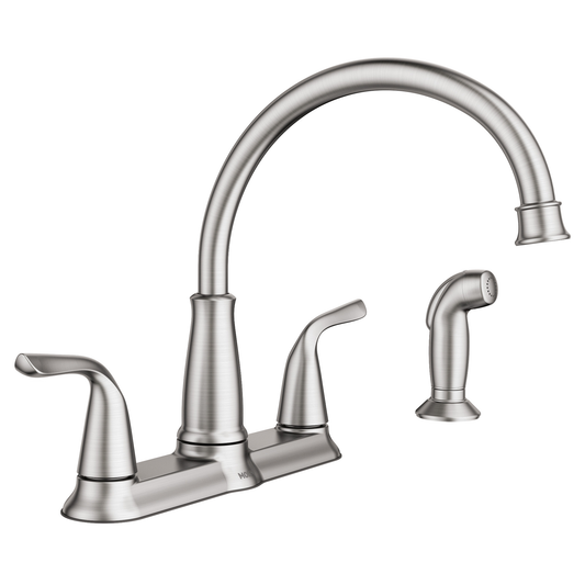 Brecklyn Two-Handle Low Arc Kitchen Faucet