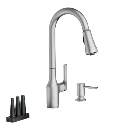 Milton One-handle High Arc Pulldown Kitchen Faucet