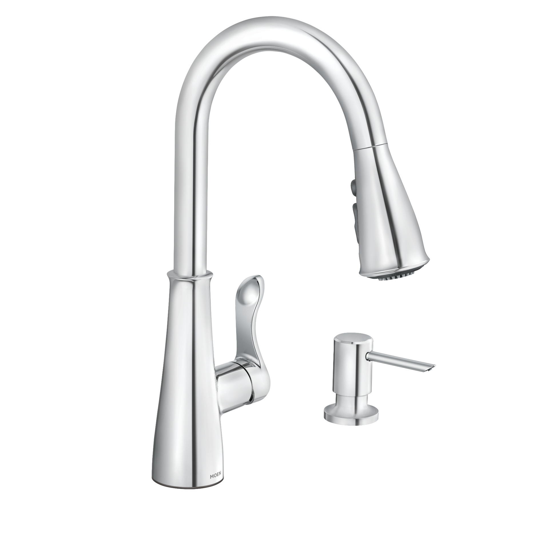 Moen Hadley 87245 Single-Handle Pull-Down Kitchen Faucet - Made In USA