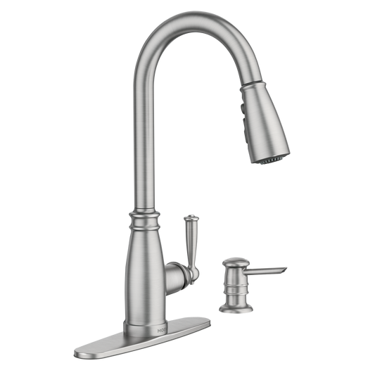 Morado One-Handle High Arc Pulldown Kitchen Faucet