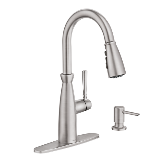 Surie One-handle High Arc Pulldown Kitchen Faucet