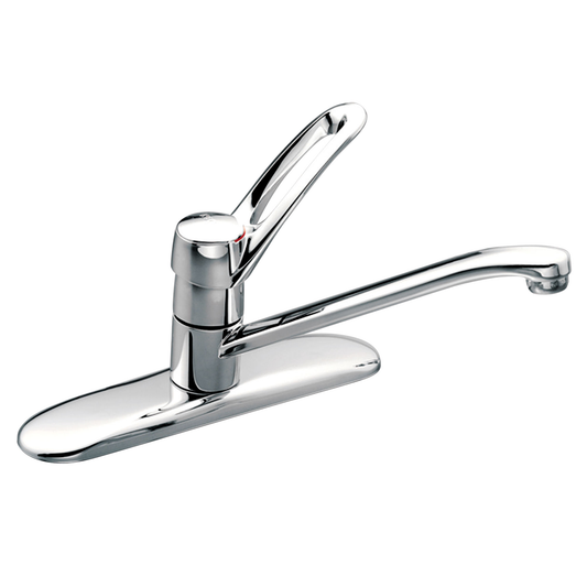 Touch Control Chrome one-handle low arc kitchen faucet