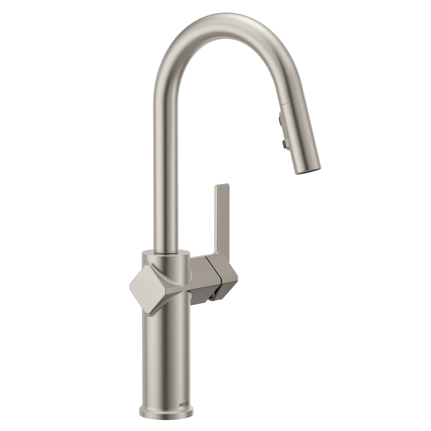 Joric Chrome one-handle high arc pulldown kitchen faucet