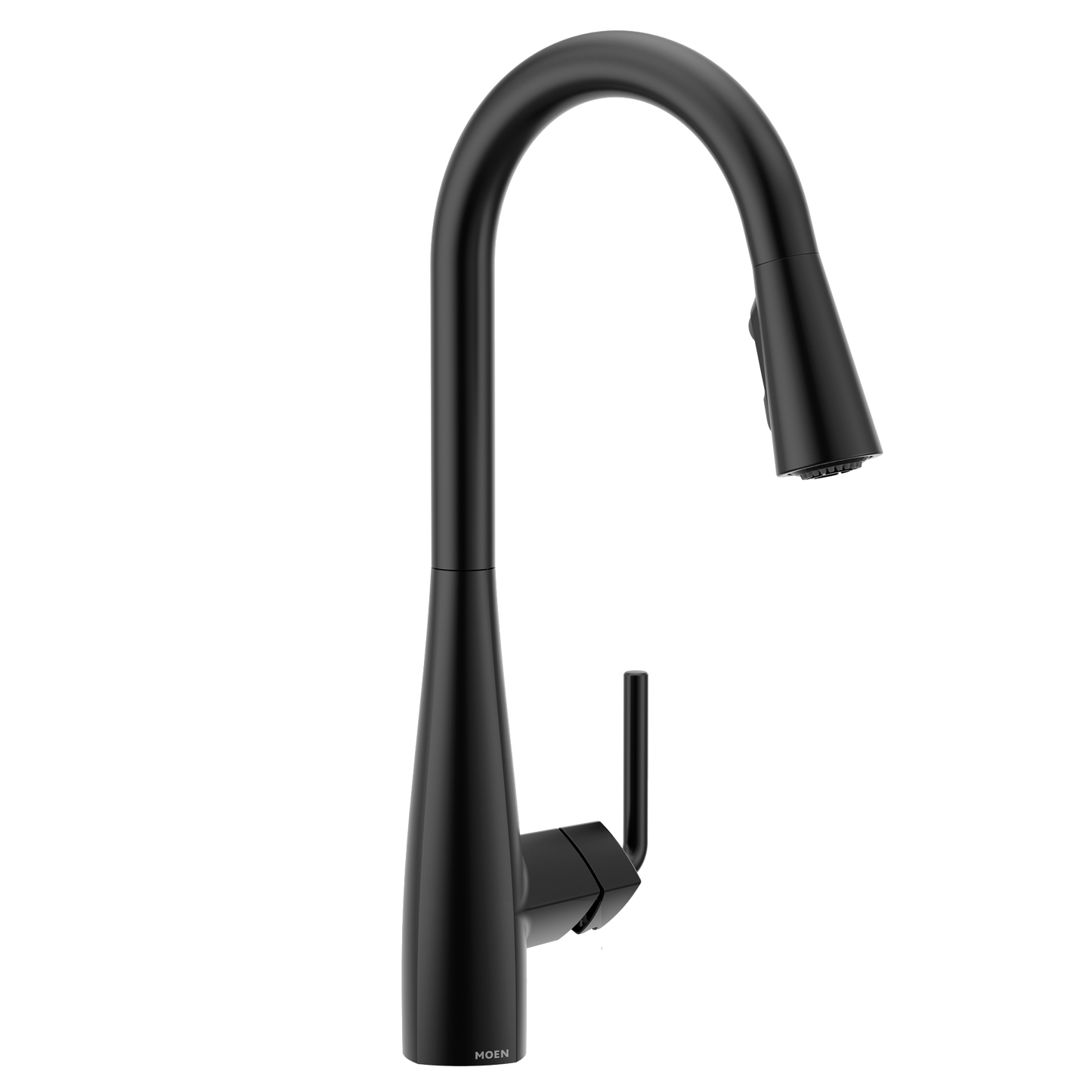 Maureen Chrome one-handle high arc pulldown kitchen faucet