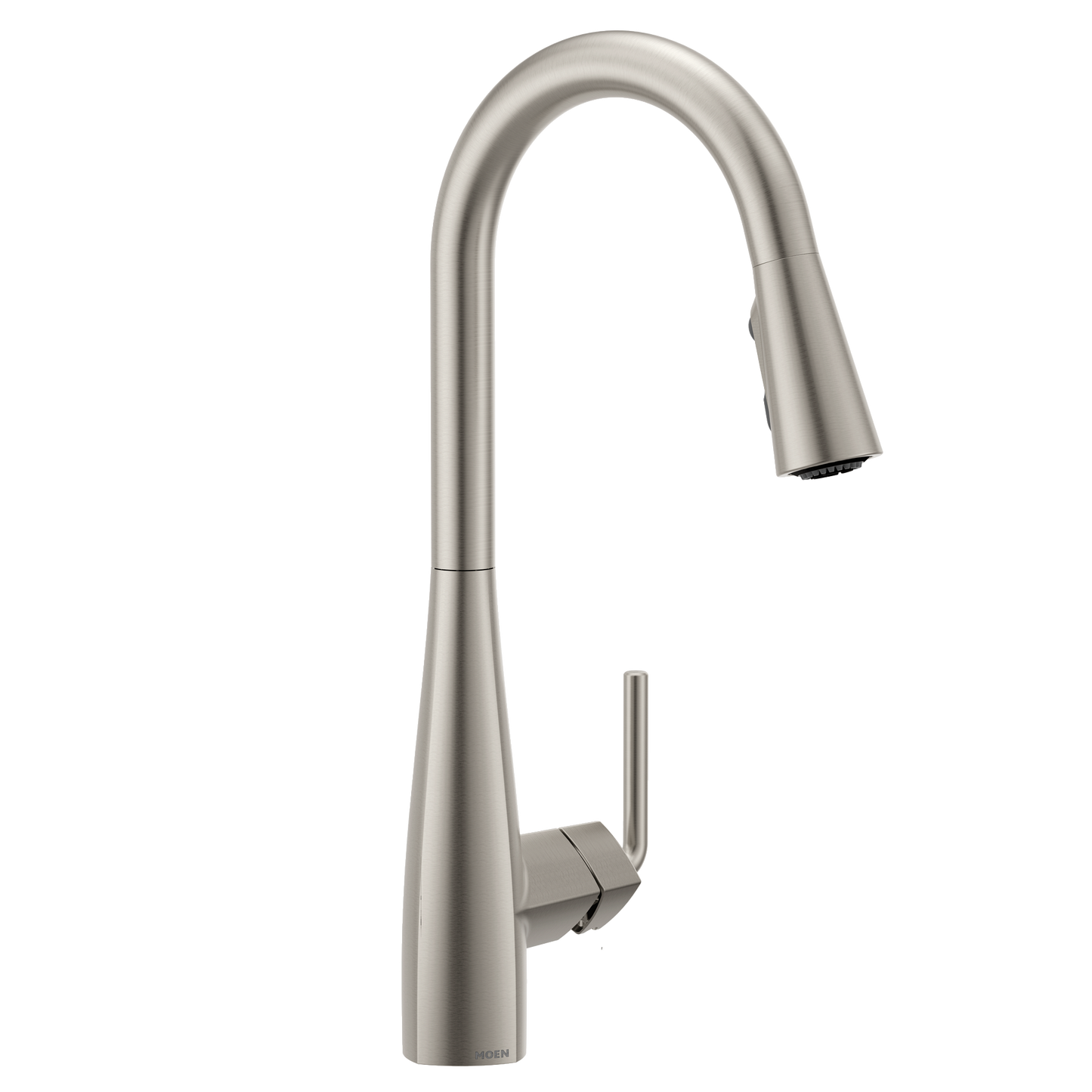 Maureen Chrome one-handle high arc pulldown kitchen faucet