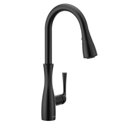 Arlia Chrome one-handle high arc pulldown kitchen faucet