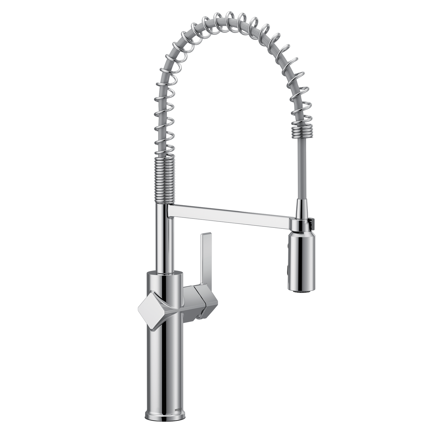 Joric Chrome one-handle high arc pulldown kitchen faucet