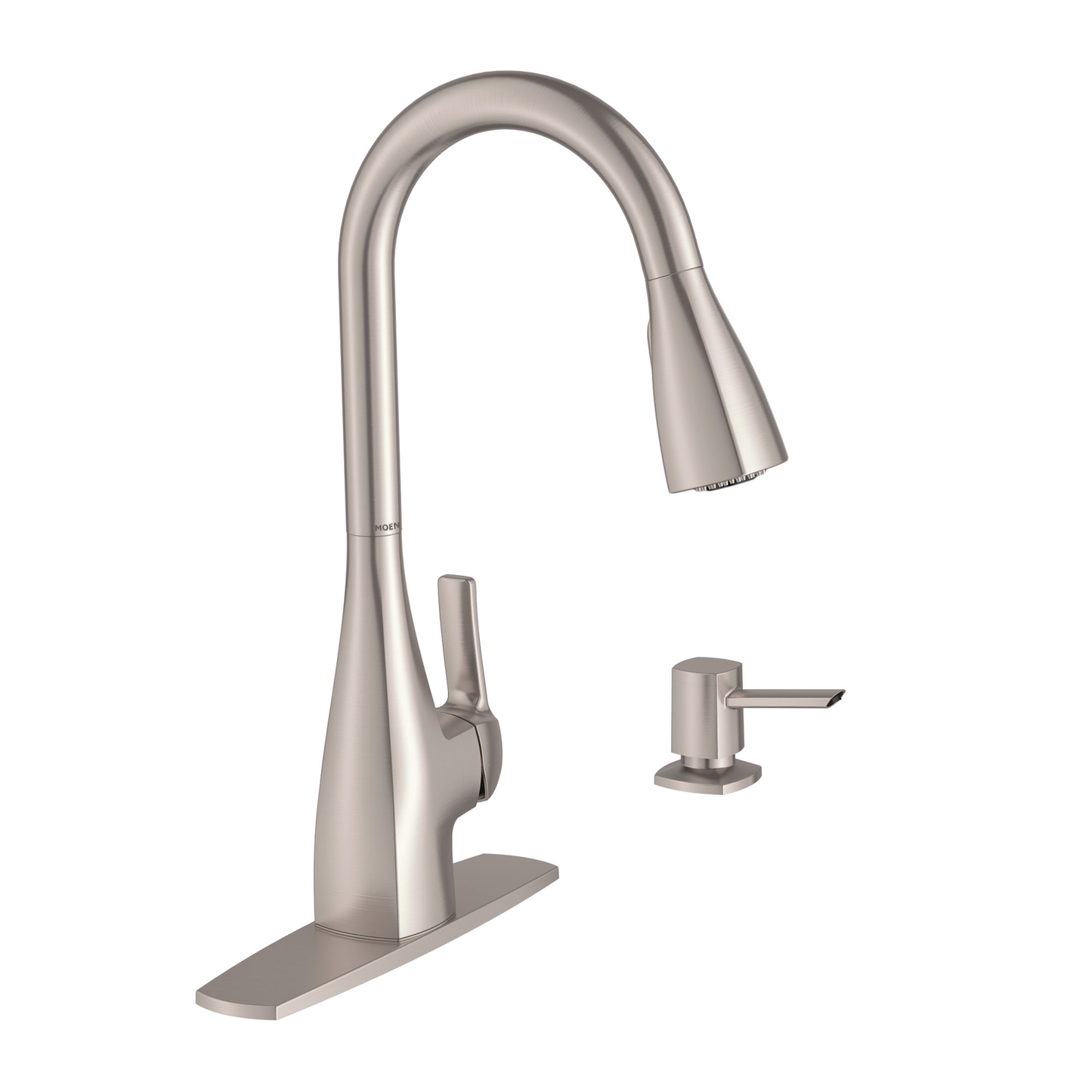 Kiran One-handle High Arc Pulldown Kitchen Faucet