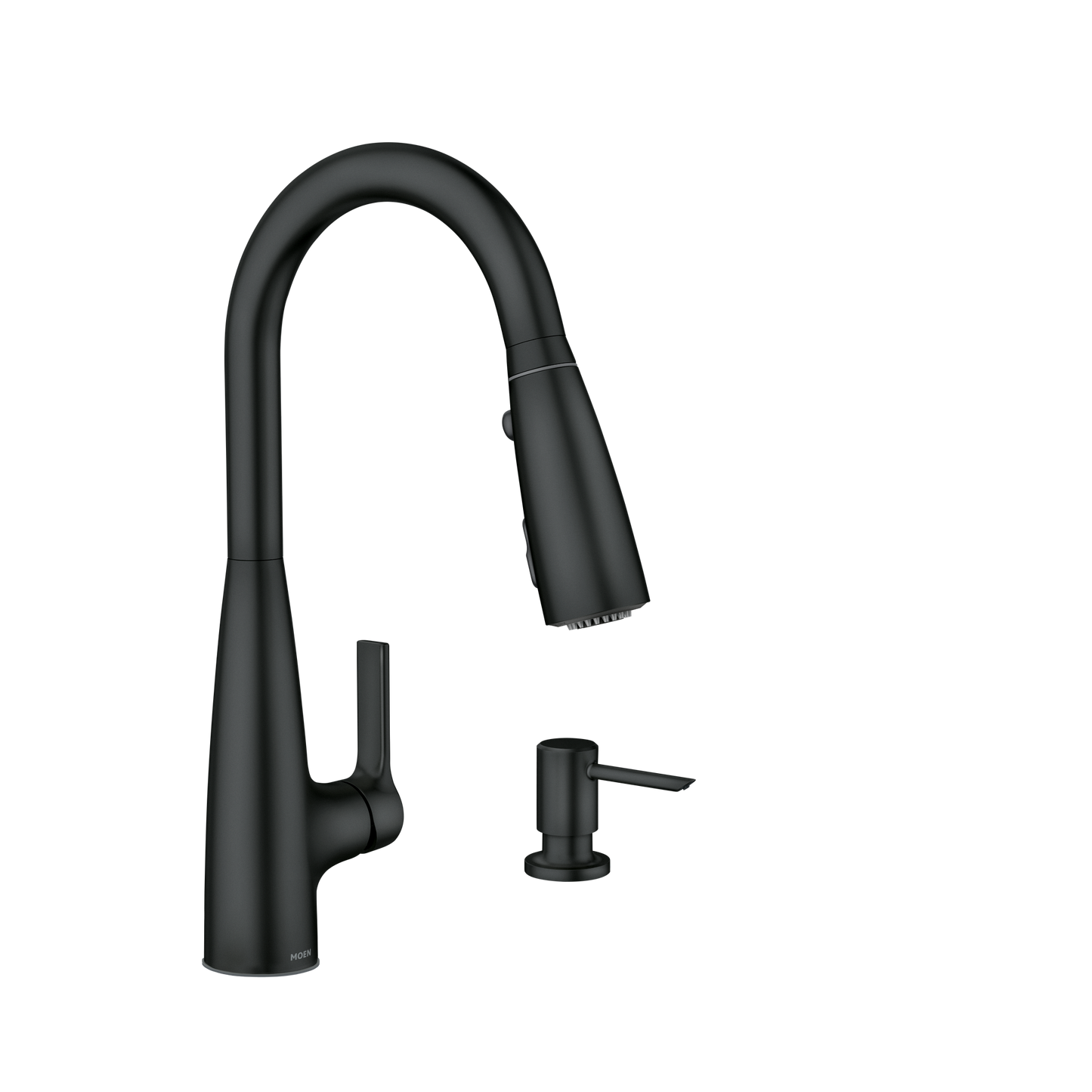 Haelyn One-Handle High Arc Pulldown Kitchen Faucet With ColorCue®