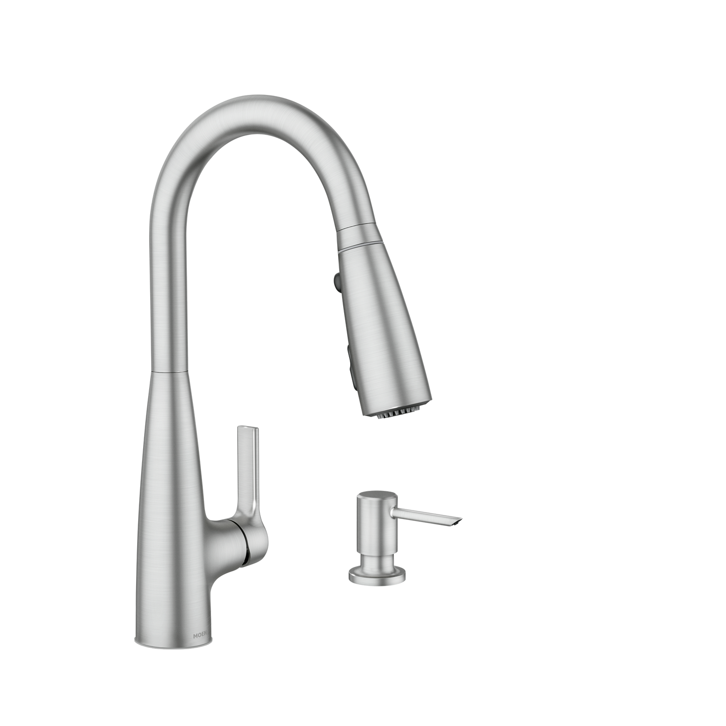 Haelyn One-Handle High Arc Pulldown Kitchen Faucet With ColorCue®