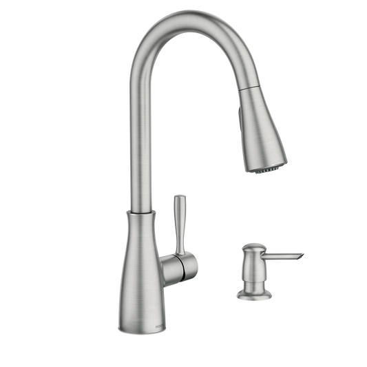 Lucira One-handle High Arc Pulldown Kitchen Faucet