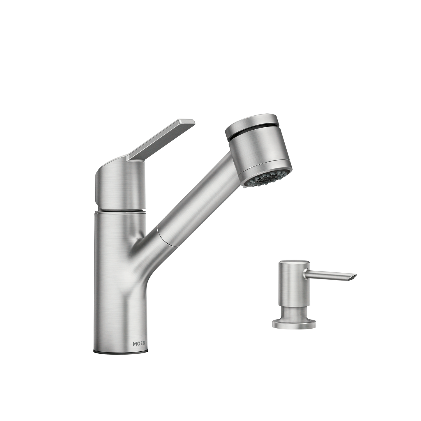 Sombra Spot Resist Stainless One-Handle Pullout Kitchen Faucet