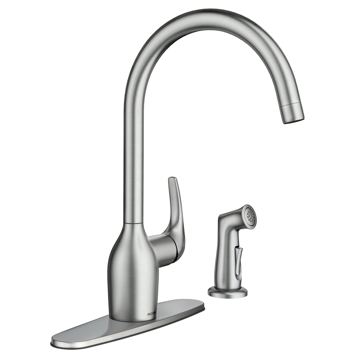 Essie Spot resist stainless One-Handle High Arc Kitchen Faucet