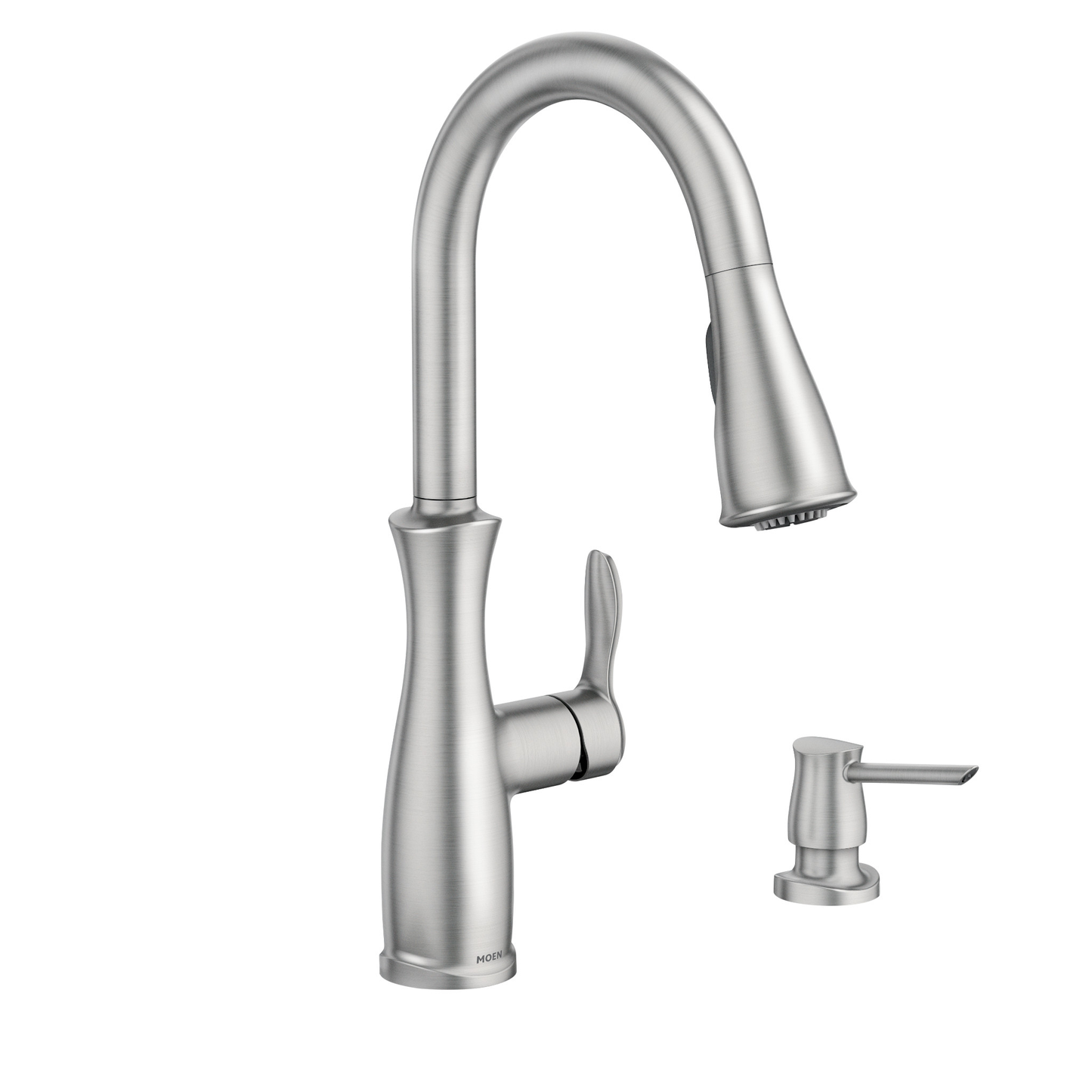 Nellis Spot Resist Stainless One-Handle Kitchen Faucet