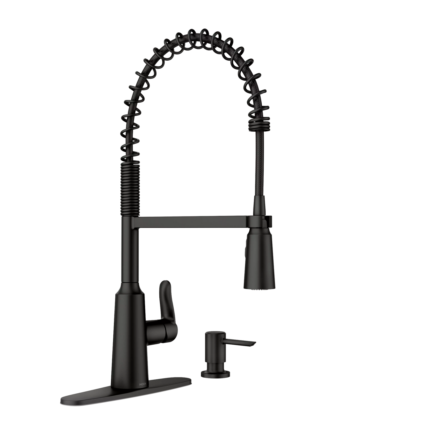 Edwyn Chrome one-handle high arc pulldown kitchen faucet