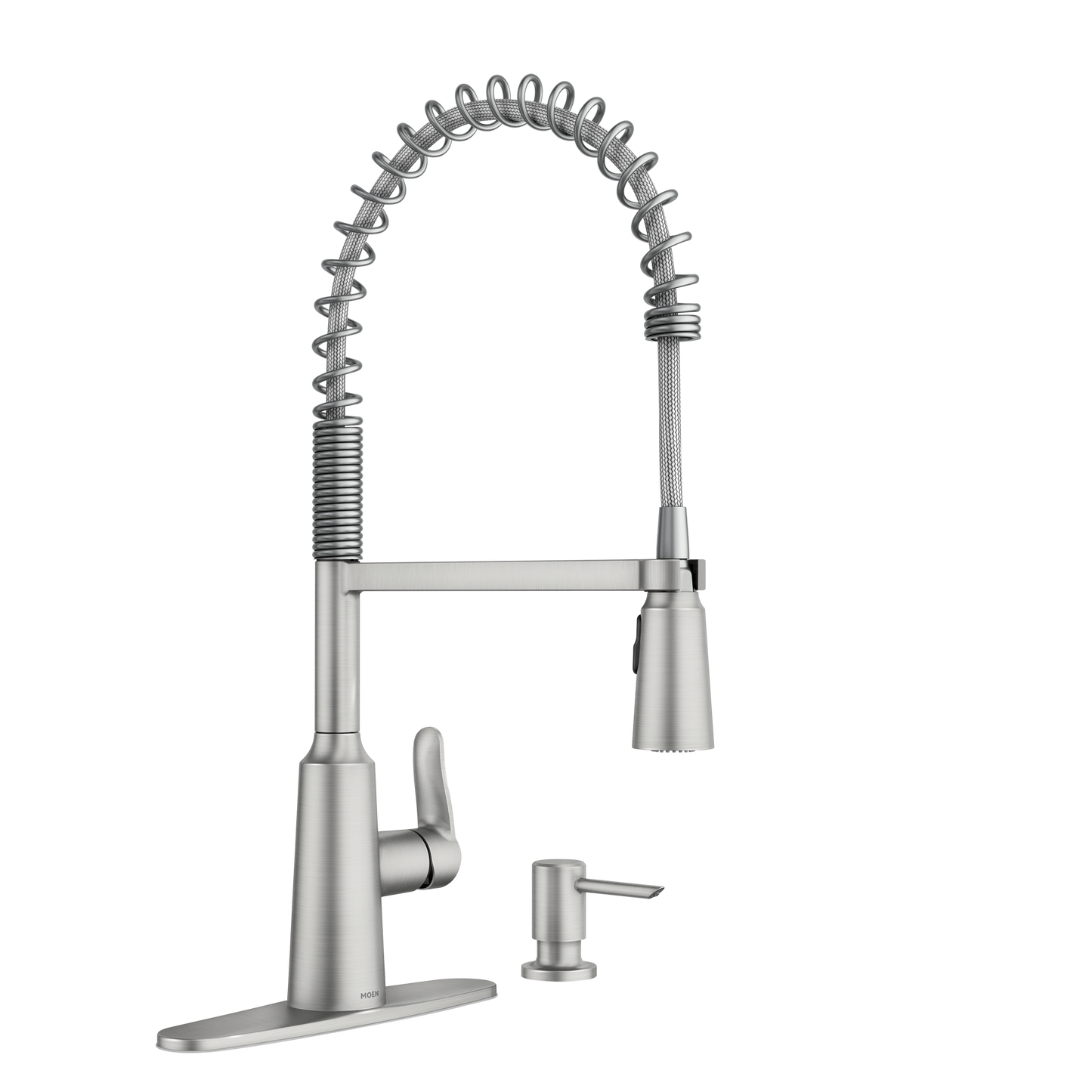 Edwyn One-Handle Pre-Rinse Spring Pulldown Kitchen Faucet