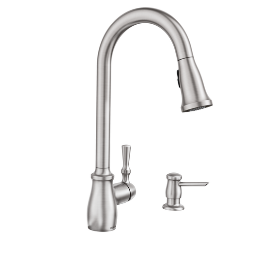 Moen Fieldstone One-handle High Arc Kitchen Faucet