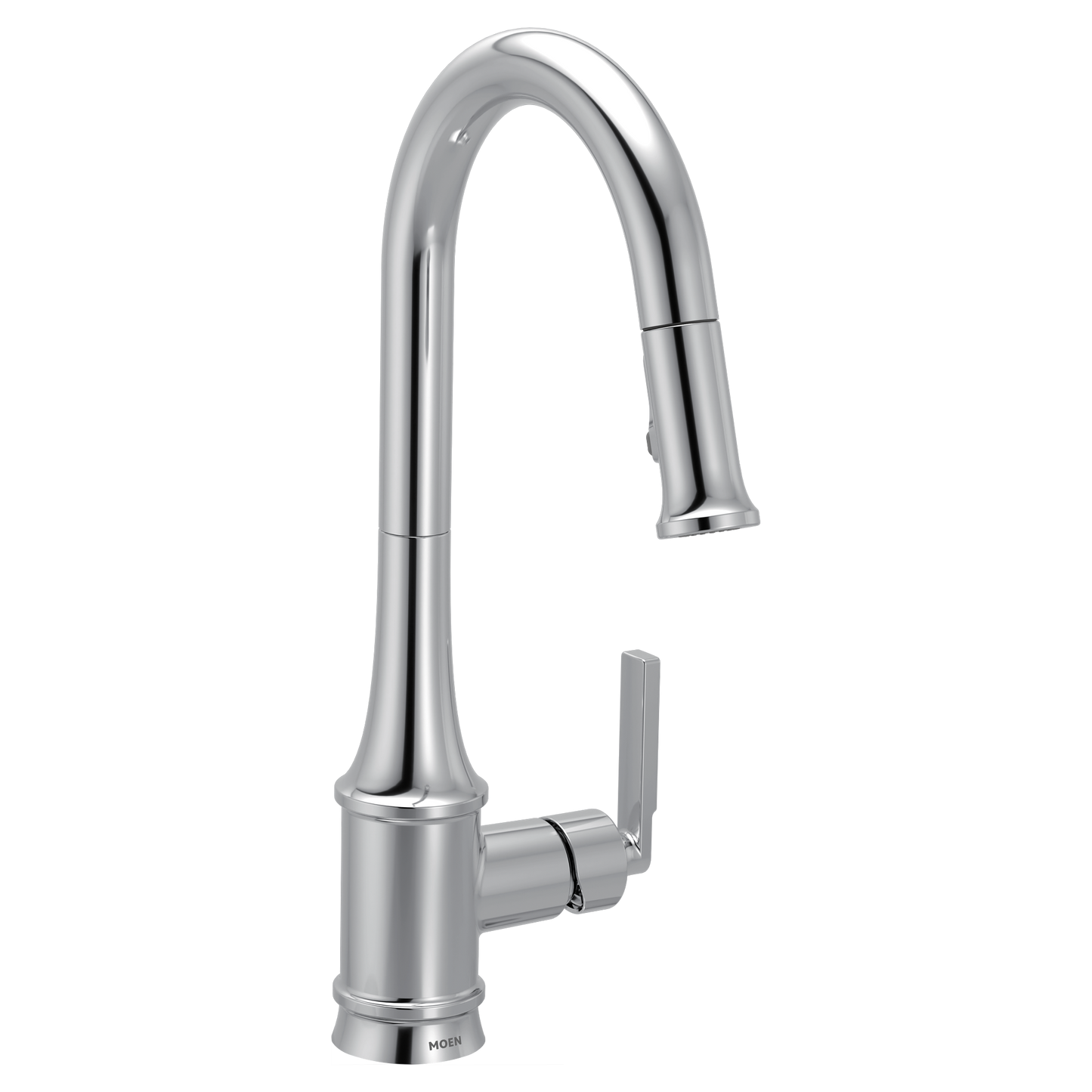 Judith One-Handle High Arc Pulldown Kitchen Faucet