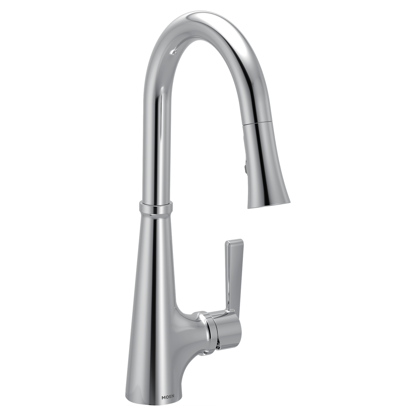 Joplin Chrome one-handle high arc kitchen faucet