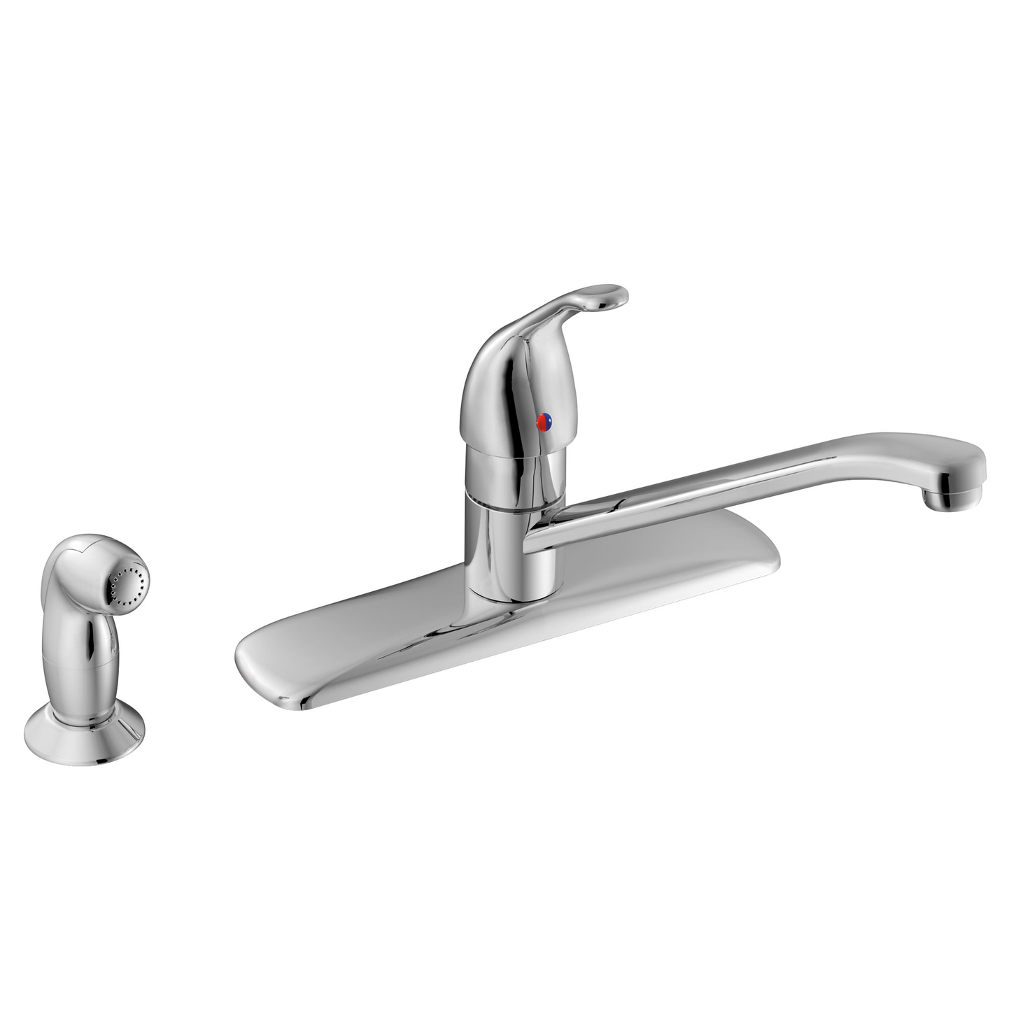 Touch Control Chrome one-handle low arc kitchen faucet