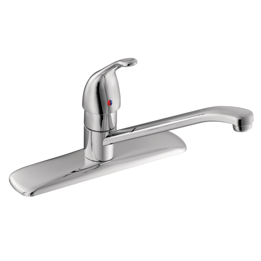 Touch Control Chrome one-handle low arc kitchen faucet