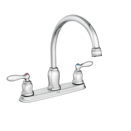Caldwell Two-handle Low Arc Kitchen Faucet