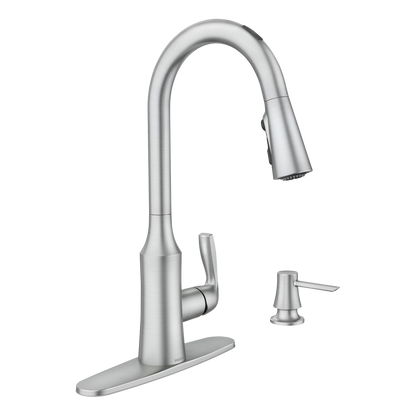 Cadia Smart Kitchen Faucet One-Handle High Arc Pulldown
