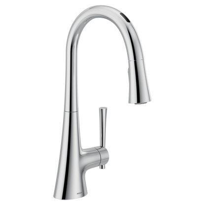 KURV Smart Kitchen One-Handle High Arc Pulldown Kitchen Faucet