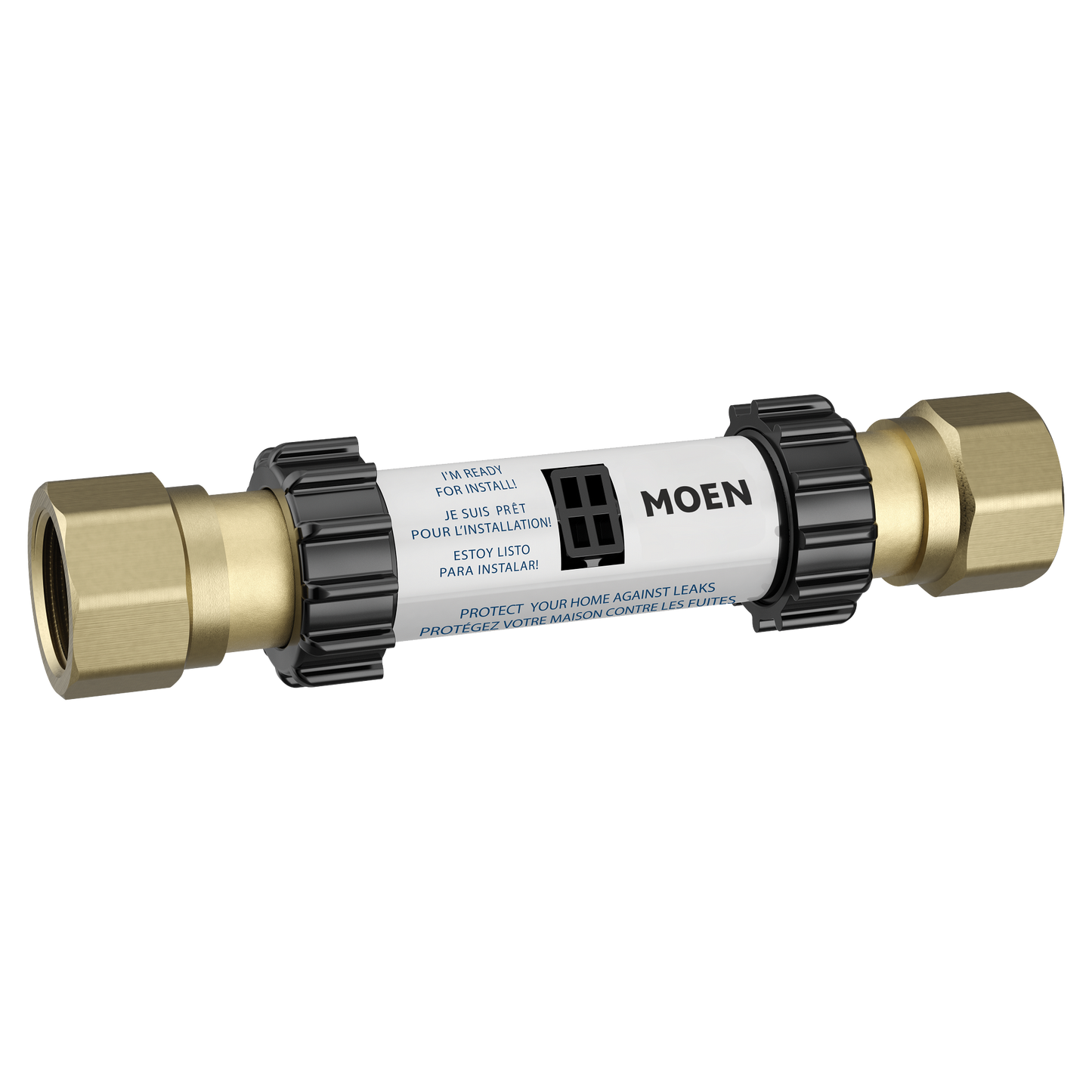 Flo By Moen Flo Smart Water Monitor & Shutoff Installation Spacer Kit, 1.00" Npt