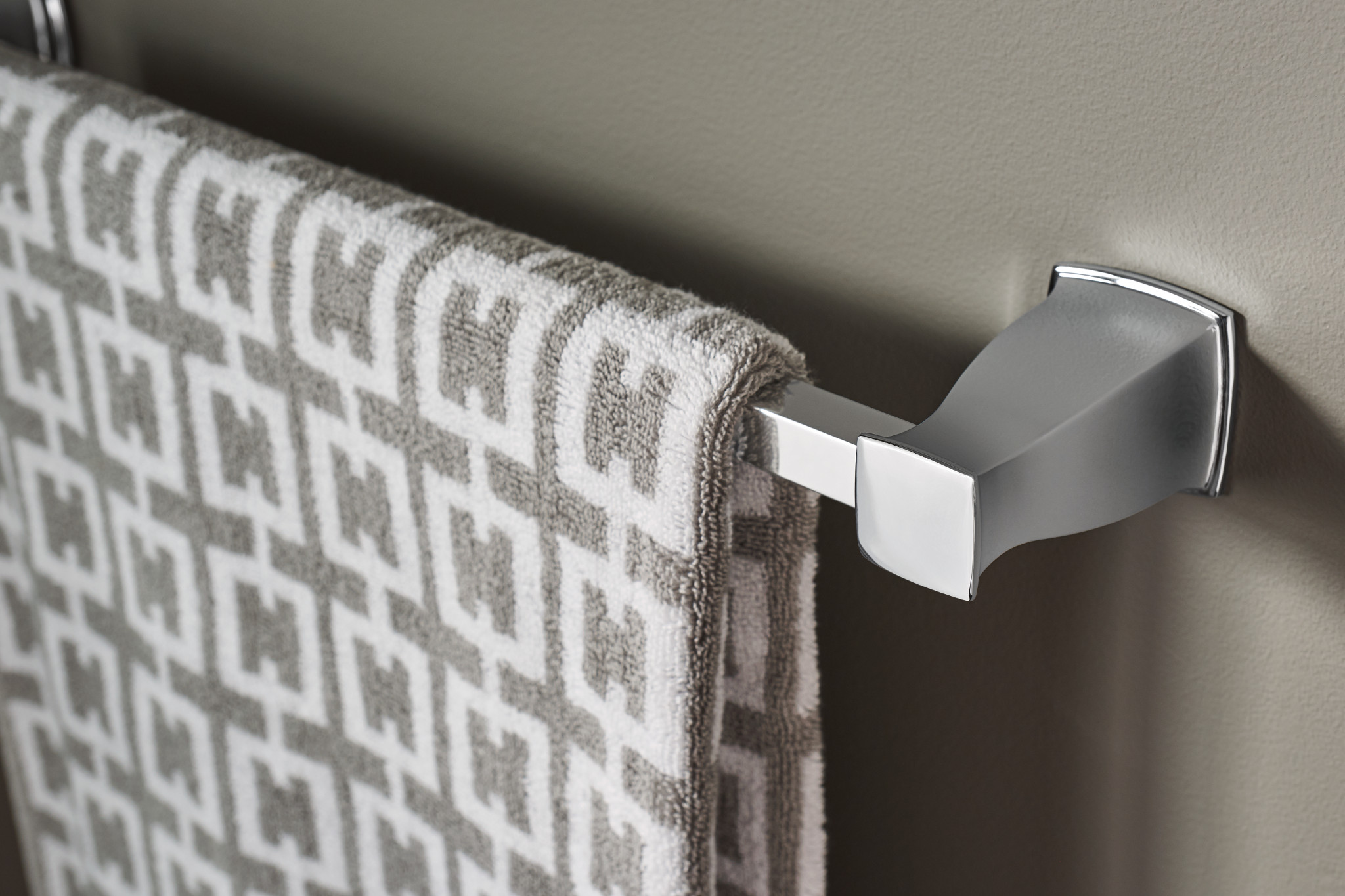 Hensley Chrome 24" Towel Bar Moen