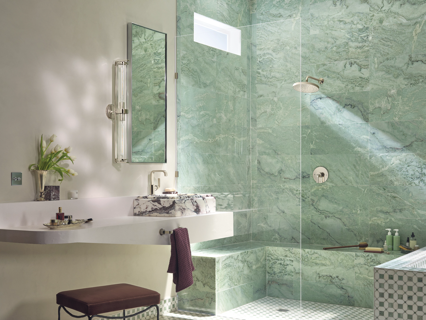 Brushed Nickel/Polished Nickel