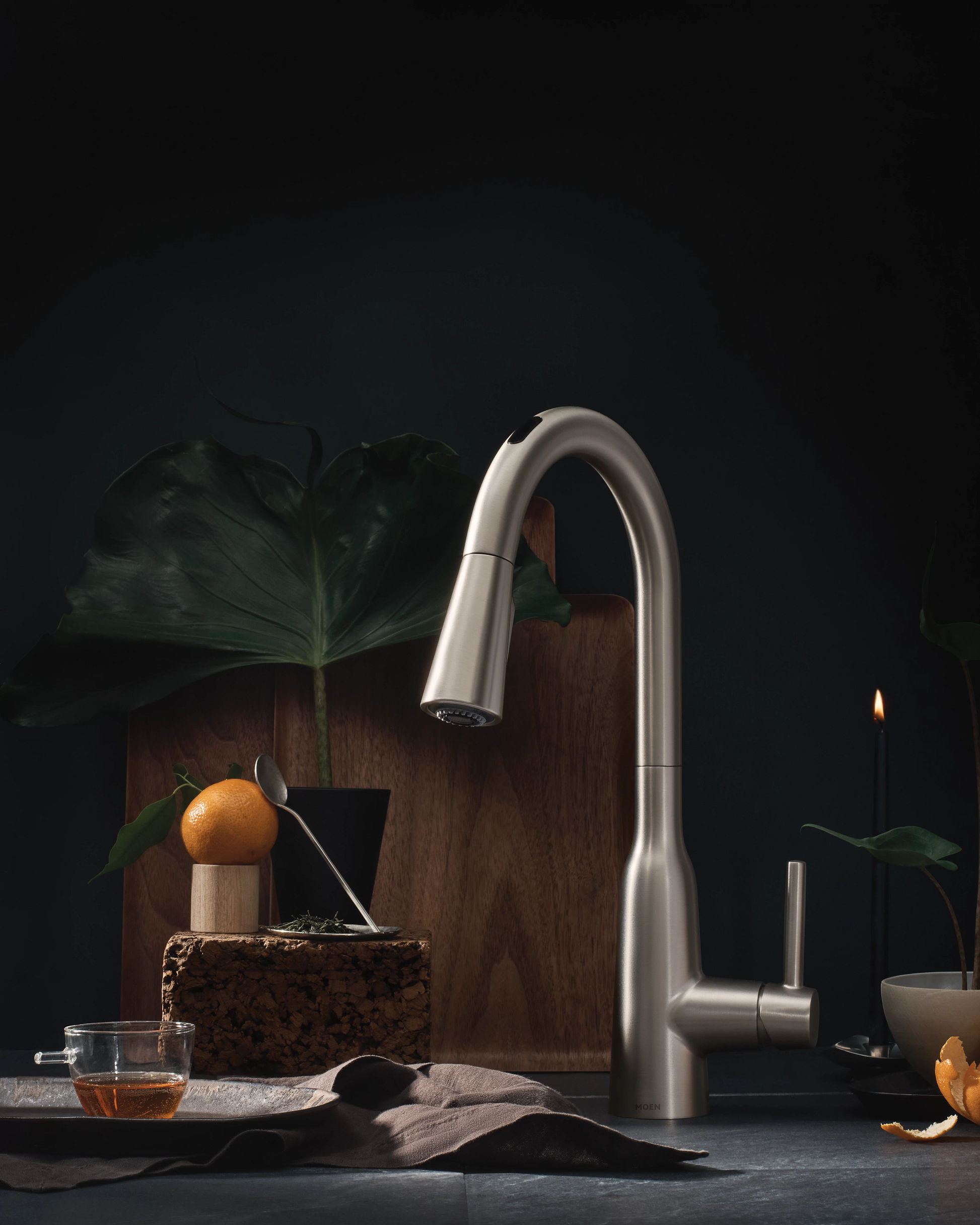 Zyla Smart Kitchen Faucet | One-Handle Pulldown | Moen