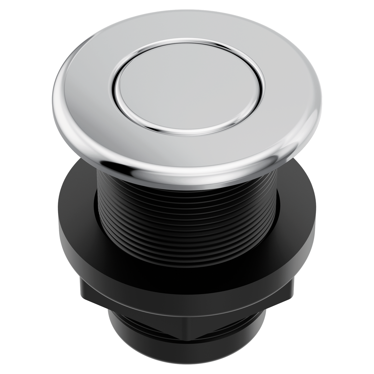 Chrome Disposal Air Switch Button