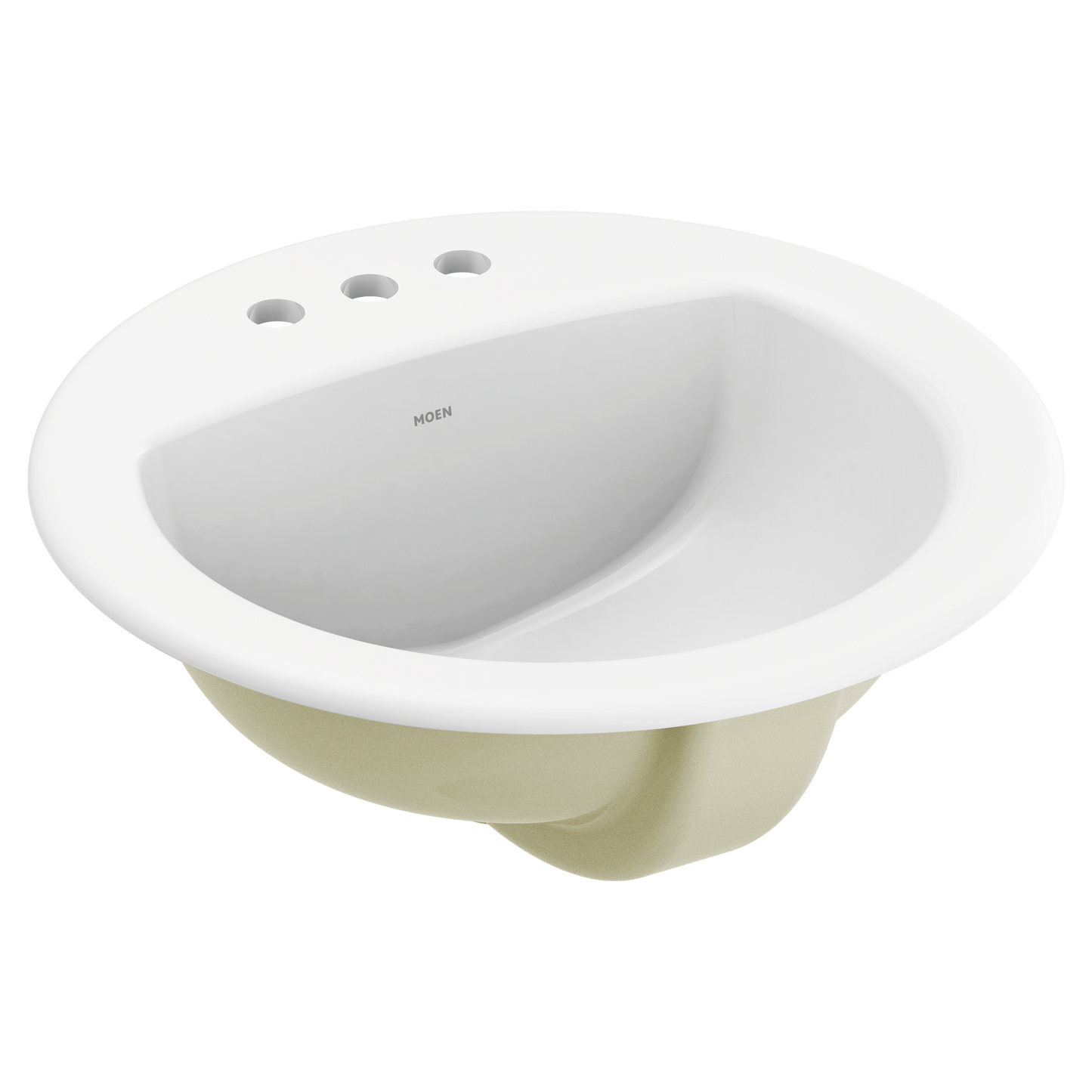 Moen Oval Drop-in Bathroom Sink