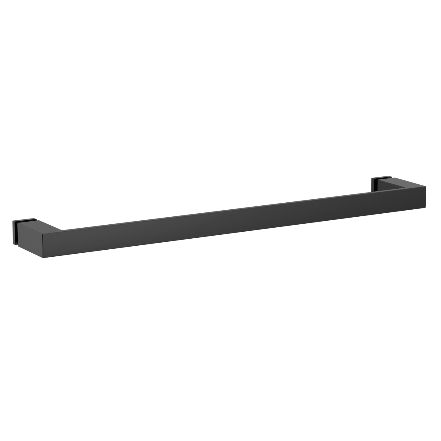 Contemporary Chrome 18" shower door towel bar