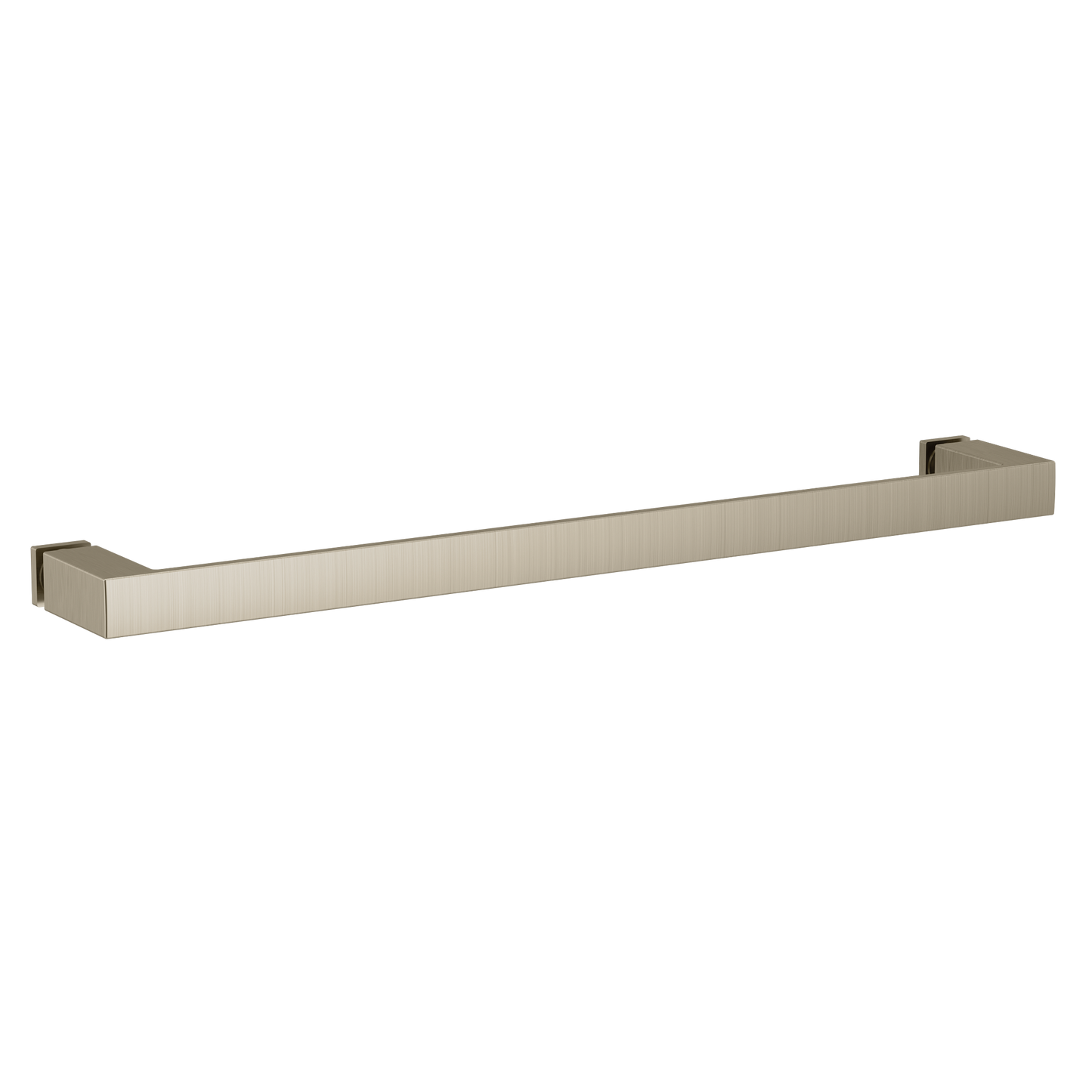 Contemporary Chrome 18" shower door towel bar