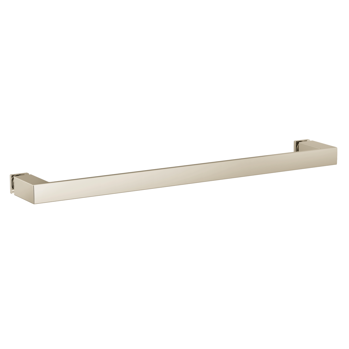 Contemporary Chrome 18" shower door towel bar