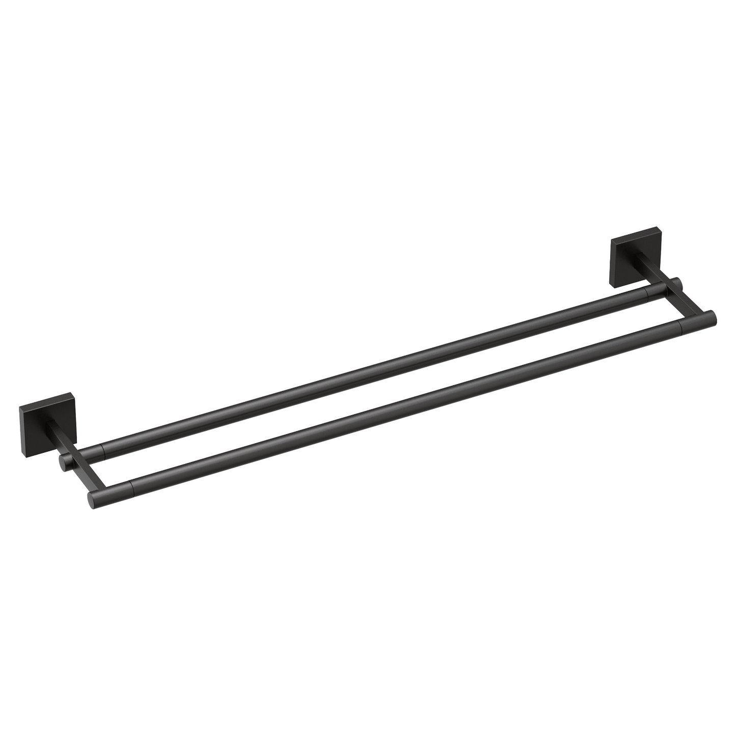 Triva Chrome 24" double towel bar