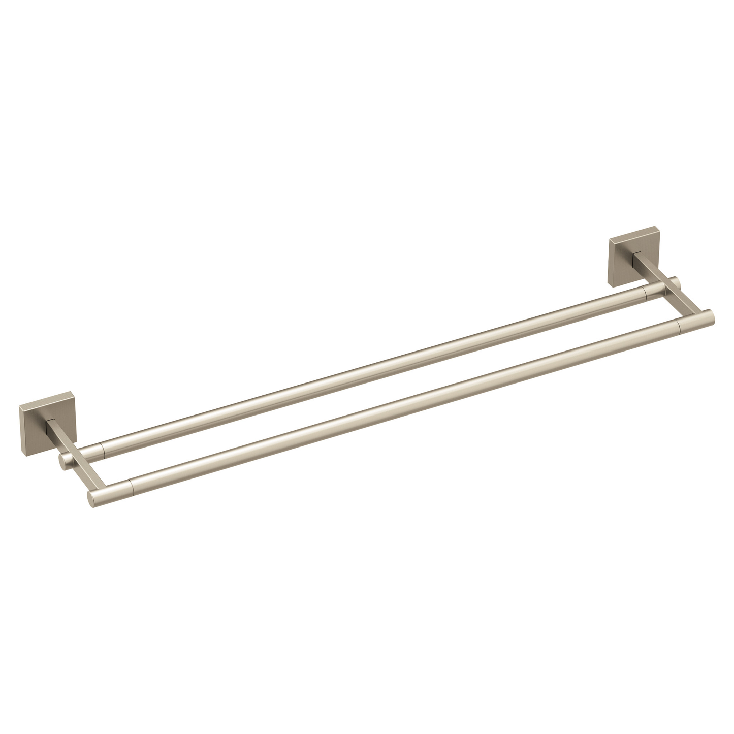 Triva Chrome 24" double towel bar