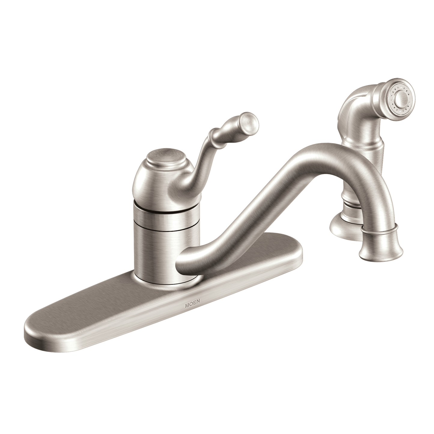 Lindley One-Handle Low Arc Kitchen Faucet