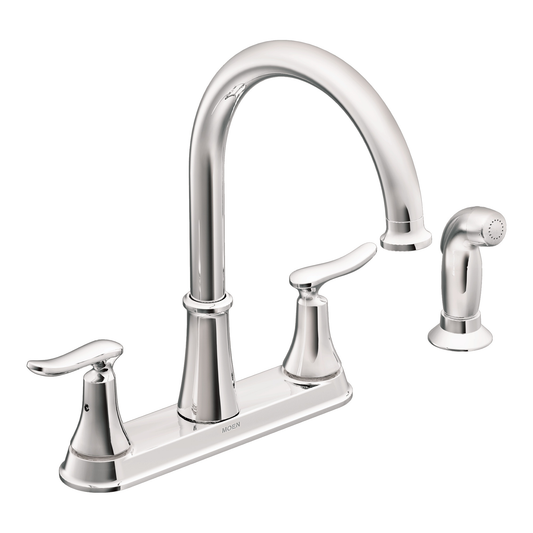 Solidad Two-handle High Arc Kitchen Faucet