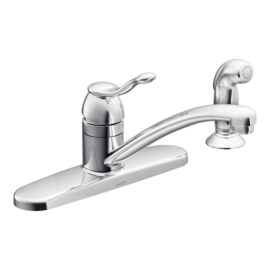 Adler Chrome One-Handle Kitchen Faucet