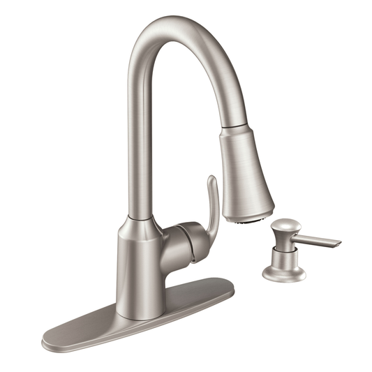 Bayhill One-Handle High Arc Pulldown Kitchen Faucet