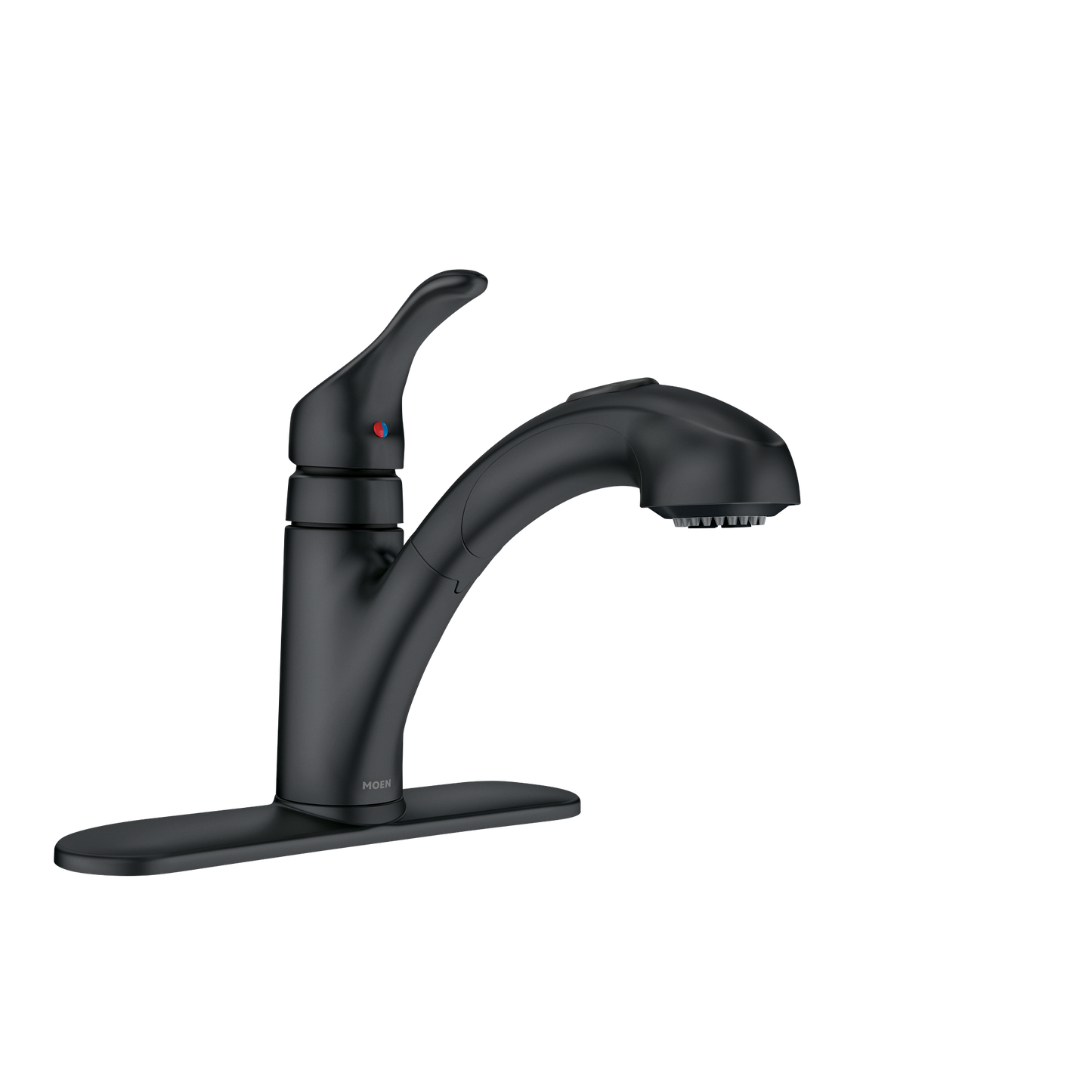 Renzo One-Handle Low Arc Pullout Kitchen Faucet