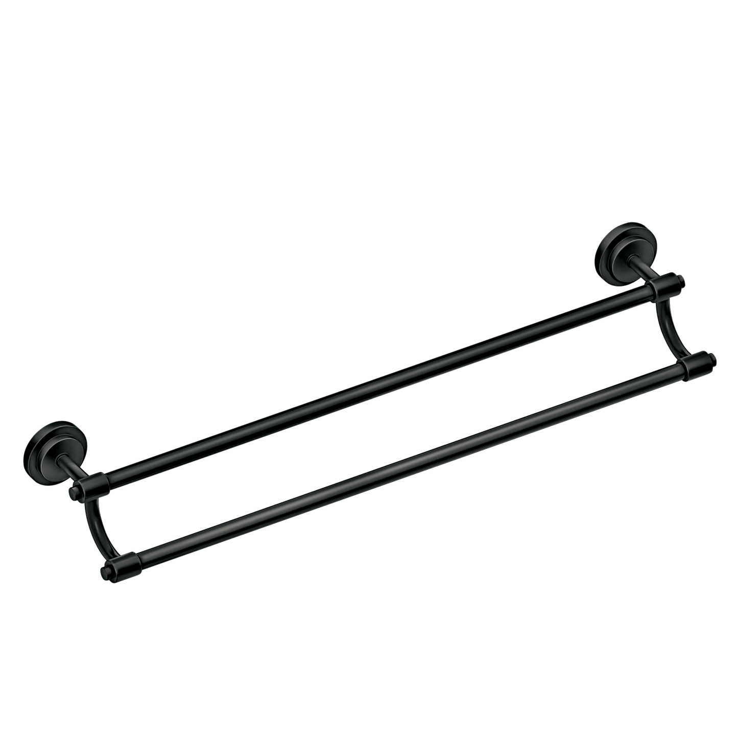 Iso Chrome 24" Double Towel Bar