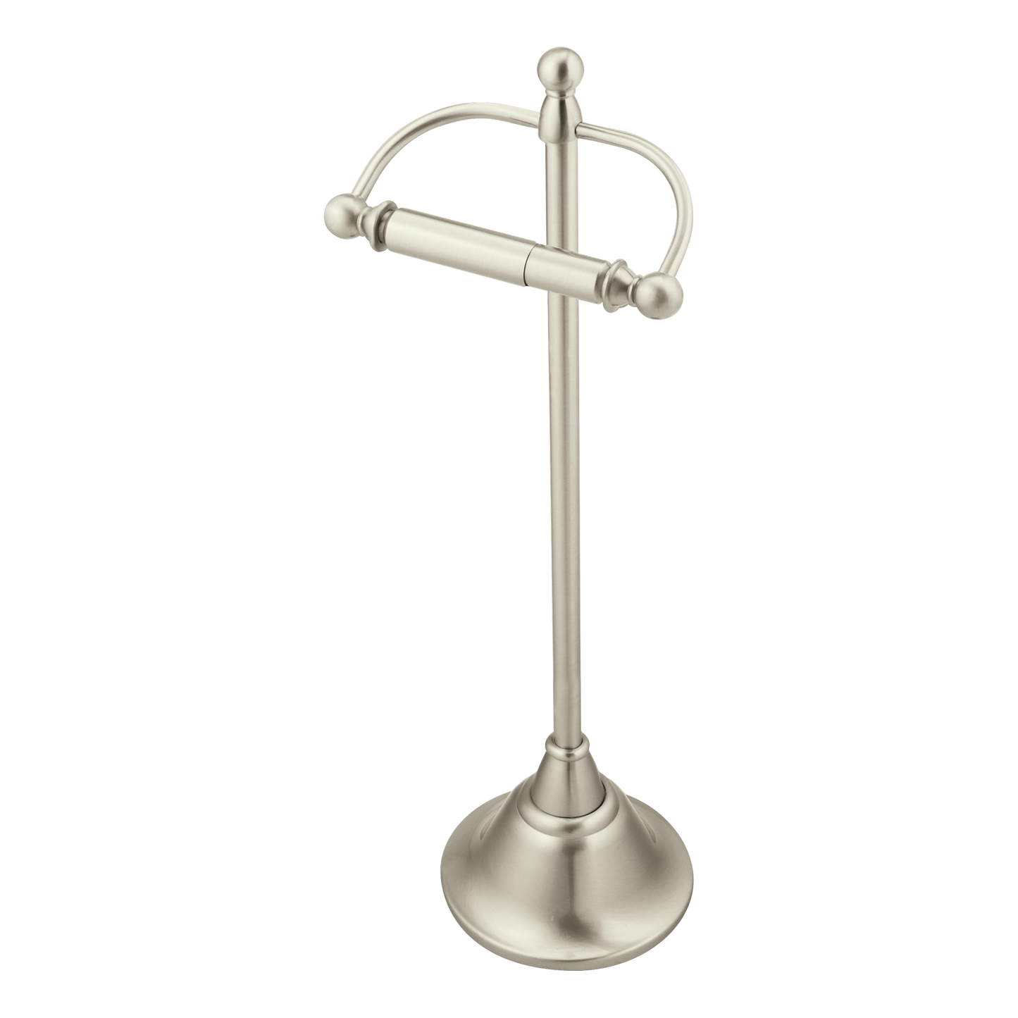 Sage Brushed nickel Freestanding Toilet Paper Holder