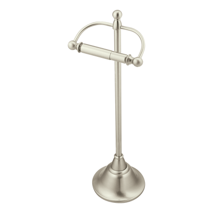 Sage Brushed nickel Freestanding Toilet Paper Holder