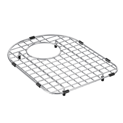 Moen Stainless D Shape Rear Drain Bottom Grid Accessory fits 13" x 16.5" Sink Bowls