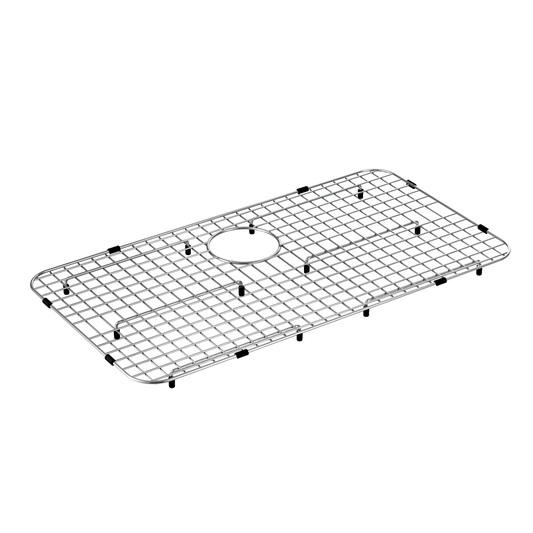 Moen Stainless Steel Rear Drain Bottom Grid Accessory 29" x 16"